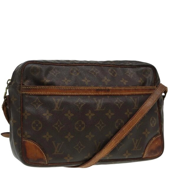 LOUIS VUITTON Monogram Trocadero 30 Shoulder Bag M51272 LV Auth yb596 - Picture 1 of 15